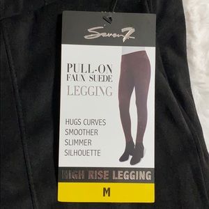 3/$20 Faux suede leggings